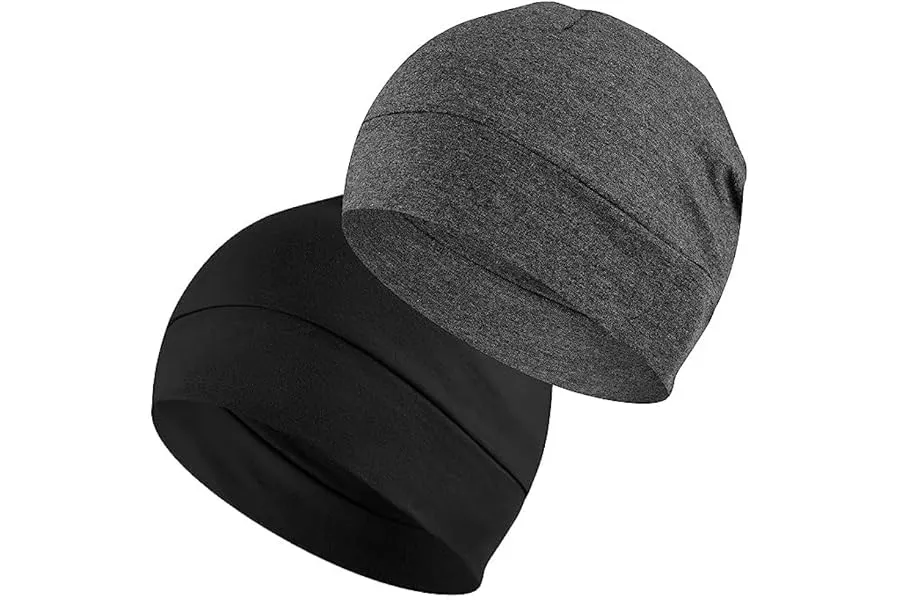 PAROPKAR 100% Cotton Lycra Skull Caps Lightweight Beanie Sleep Hats Breathable Helmet Liner Cap — Linkbiz SmartDeal's