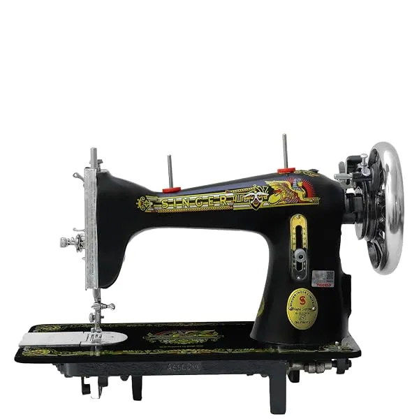 Singer Black Sewing Machine Magna Supreme | Smoothest Fly Wheel | Double Sealed Ball Bearings Technology-First Time in World (Only head) — Linkbiz SmartDeal's