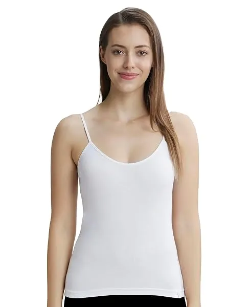 Jockey 1487 Women Super Combed Cotton Rib Camisole with Adjustable Straps — Linkbiz SmartDeal's