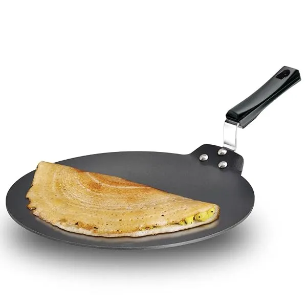 Hawkins Futura Nonstick Dosa Tava, Diameter 33 cm, Thickness 4.88 mm (NDT33) — Linkbiz SmartDeal's