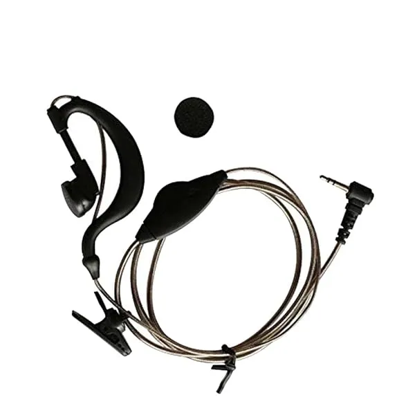 ZORLINA 1pin 2.5mm Black Aluminum Foil Earpiece Earphone Headset for Motorola Talkabout Cobra Walkie Talkie Two Way Radio 1pin — Linkbiz SmartDeal's