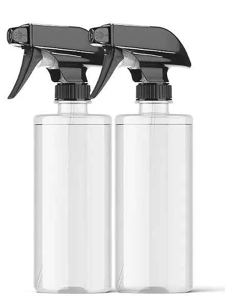ETSAP (PACK OF 2) 500 ML SPRAY BOTTAL,Transparent Clear Empty Water Spray Bottles,Water Liquid Sprayer Set for Face, Hair, Garden, Sanitizer, Perfume, and More(PACK OF 2) — Linkbiz SmartDeal's