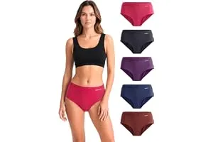 SWAGR 5 Pack Women's High Coverage Super Combed Cotton Hipster Panty Set | Powered by ZincShiel — Linkbiz SmartDeal's