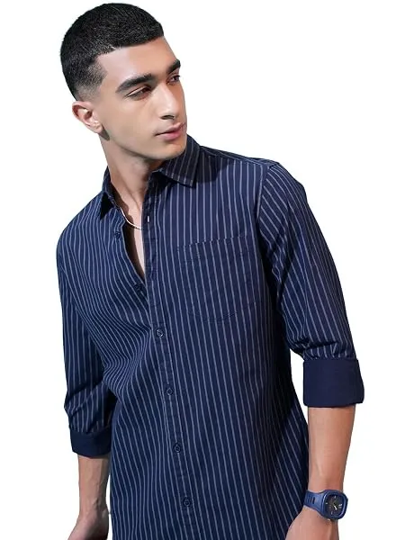 Highlander Cotton Men Shirt, Regular Fit — Linkbiz SmartDeal's