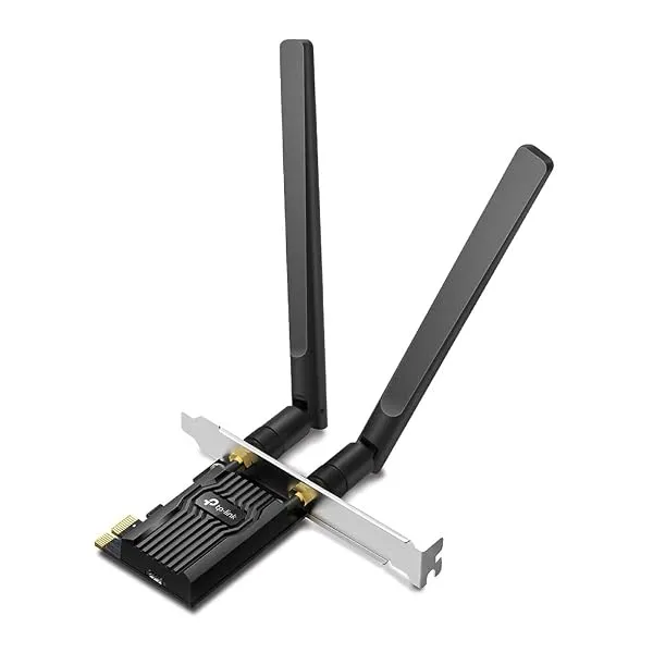 TP-Link AX1800 Wi-Fi 6 High Gain Antennas Bluetooth 5.2 PCIe Adapter, Dual-Band, Low-Profile Bracket, MU-MIMO, Low- Latency Gaming, Supports Windows 10/11, Highly Secure WPA3 (Arch — Linkbiz SmartDeal's