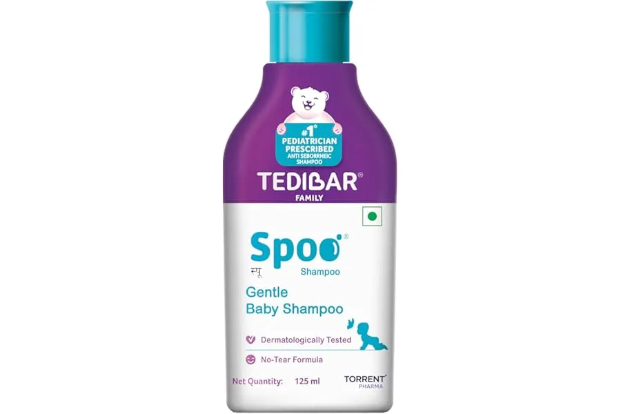 Spoo No-Tear Formula baby shampoo from Tedibar Family | Gentle on Scalp | No. 1 Pediatrician Pr — Linkbiz SmartDeal's