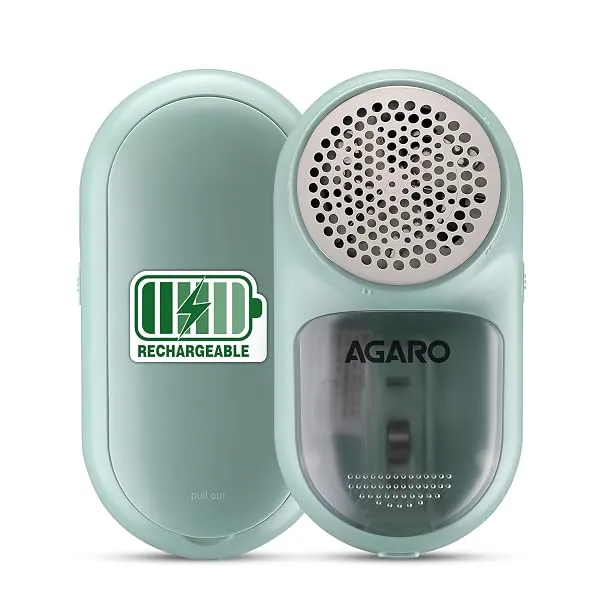 AGARO Lint Remover,Electric Fabric Brush,Rechargeable,Portable,Multi-Functional Fuzz Remover from Woollen Sweaters, Coat, Blankets, Jackets/Burr Remover, Pill Remover from Carpets, — Linkbiz SmartDeal's