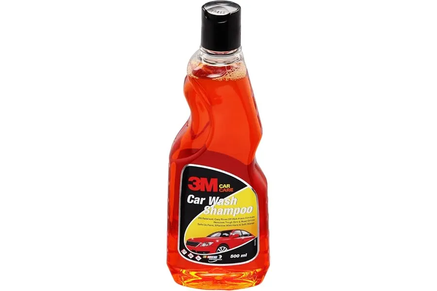 3M Car wash Shampoo (500 ml) | High Foam for Deep Cleaning | Remove Tough Dirt | Safe on Paint — Linkbiz SmartDeal's