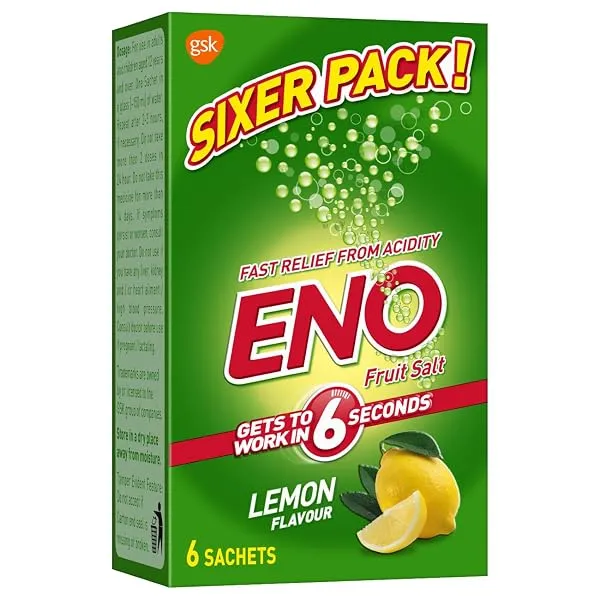 ENO Lemon Multipack Digestive Fruit Salt 30 gm ( Pack of 6 ) — Linkbiz SmartDeal's