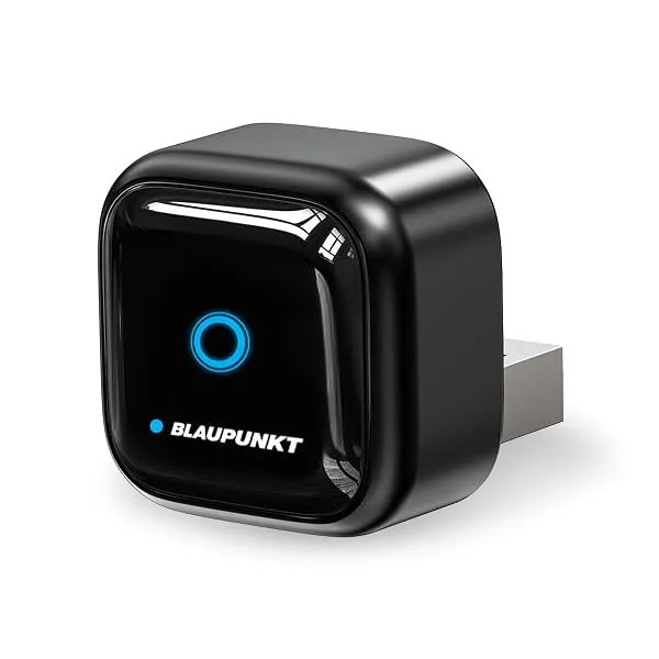 Blaupunkt BP W2WL M4 | Wireless Car Receiver, Converts Wired Android Auto & CarPlay to Wireless, Black — Linkbiz SmartDeal's