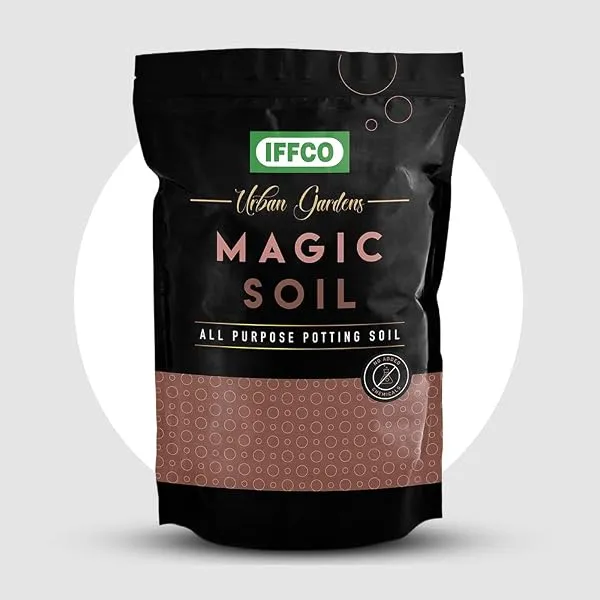 IFFCO Urban Gardens - Potting Soil 5kg - Magic Soil Potting Mix, Made with Export Quality Cocopeat with Added Organic Manure, Perlite & Nutrients - Ready to use Soil for Home Garde — Linkbiz SmartDeal's