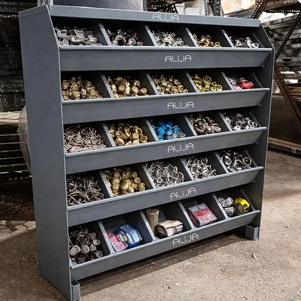 ALIJA Swiftlet Multi- Compartment Storage Bin Rack (30x29x8 Inch Total Compartment - 25) — Linkbiz SmartDeal's
