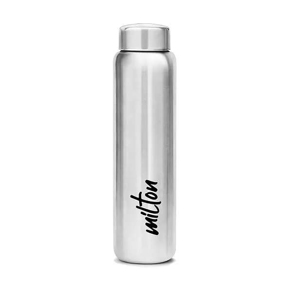 MILTON Aqua 1000 Stainless Steel Water Bottle, 920 ml, Silver | Leak Proof | Office Bottle | Gym Bottle | Home | Kitchen | Hiking | Treking, Travel (Pack of 1) — Linkbiz SmartDeal's