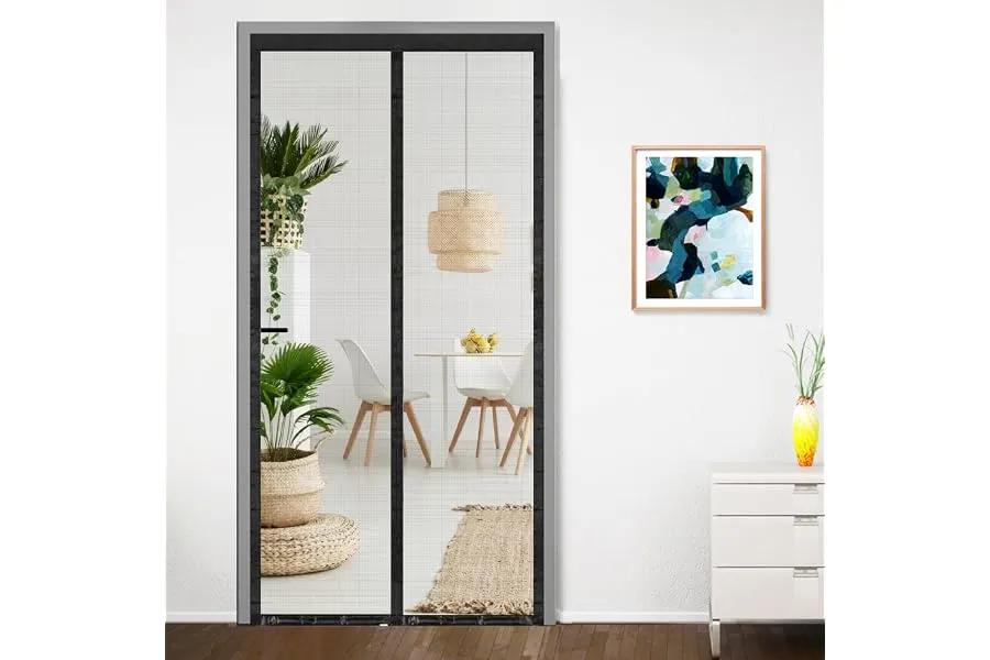 Classic Mosquito Net for Door Fiberglass Magnetic Curtain Auto Closing Insect Screen for All Do — Linkbiz SmartDeal's