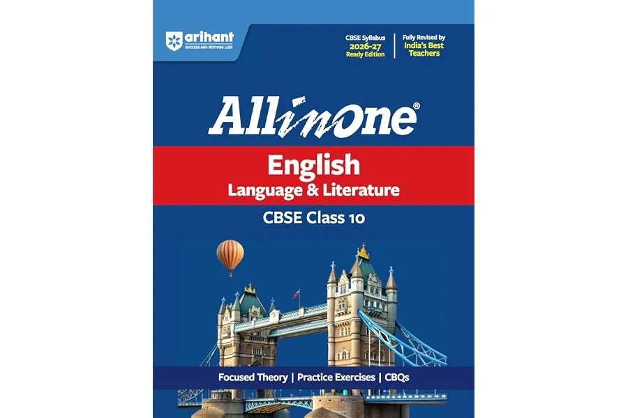 Arihant All in One English Language & Literature Class 10 for CBSE Exam 2026-27 | NCERT Based C — Linkbiz SmartDeal's