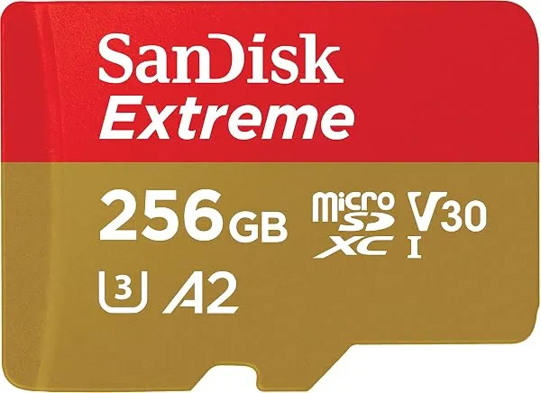 SanDisk Extreme® 256GB microSDXC UHS-I, 190MB/s Read, 130MB/s Write Memory Card for 4K Video on Smartphones, Action Cams and Drones — Linkbiz SmartDeal's