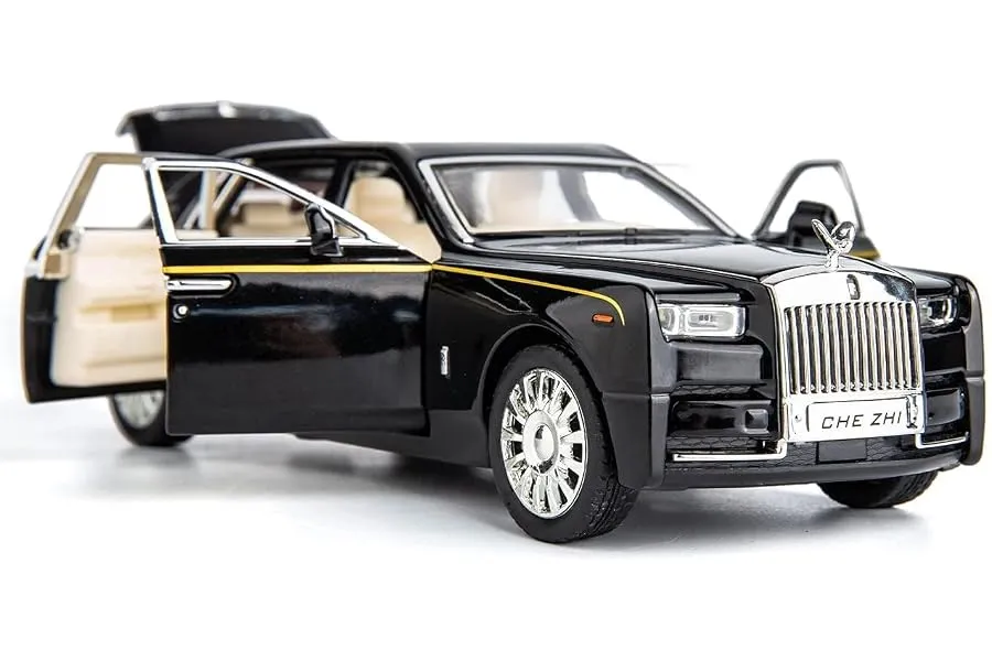 Sky Tech® Rolls Royce Phantom Model Car 1:32 Scale Exclusive Alloy Metal Pull Back Die-cast Car — Linkbiz SmartDeal's
