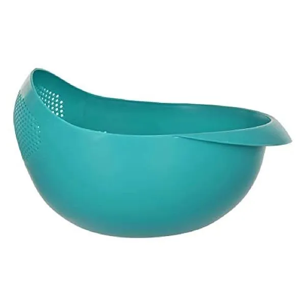 Clazkit Food Strainer Colander, Fruit Basket, Pasta Strainer, Vegetable Strainer, Kitchen Sieve, Washing Bowl, Unbreakable, (Color May Vary), Plastic - 11.3 x 18 x 24.1 Centimeters — Linkbiz SmartDeal's
