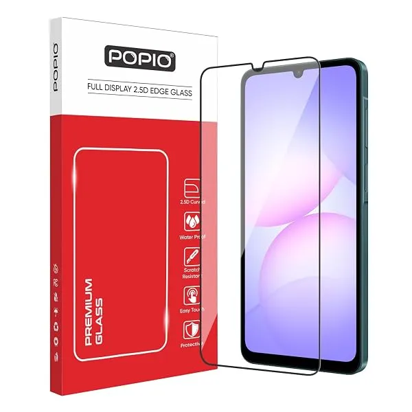 POPIO Military-Grade Gorilla Tempered Glass for Samsung Galaxy A06 / F06 / M06 / A07 / A07 — Linkbiz SmartDeal's