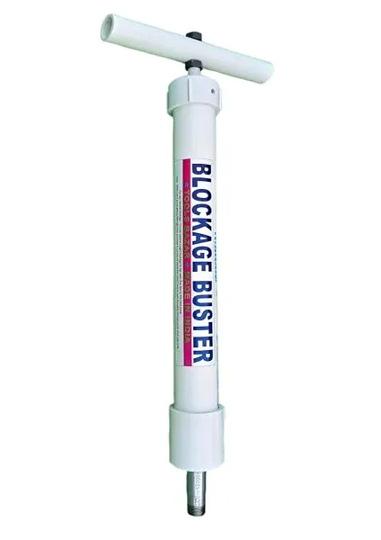 BLOCKAGE BUSTER | Blockage Remover Hand Pump | Inlet Pipeline Blockage Cleaner | Tap Water Flow & Pressure Booster | High Pressure Cleaning Tool for Bathroom, Kitchen & Toilet — Linkbiz SmartDeal's