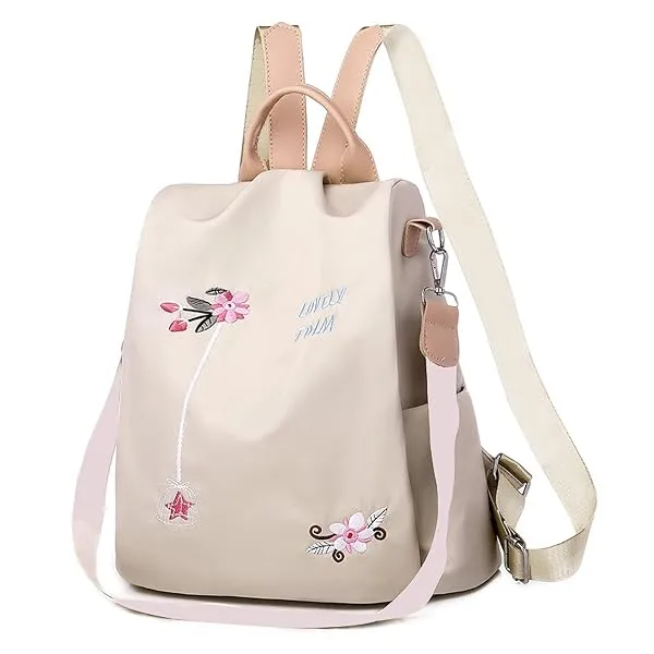 IRMAO 2021 New Flower Embroidered Artistic National Style Oxford Small Capacity Women's Bag Generation Backpack — Linkbiz SmartDeal's