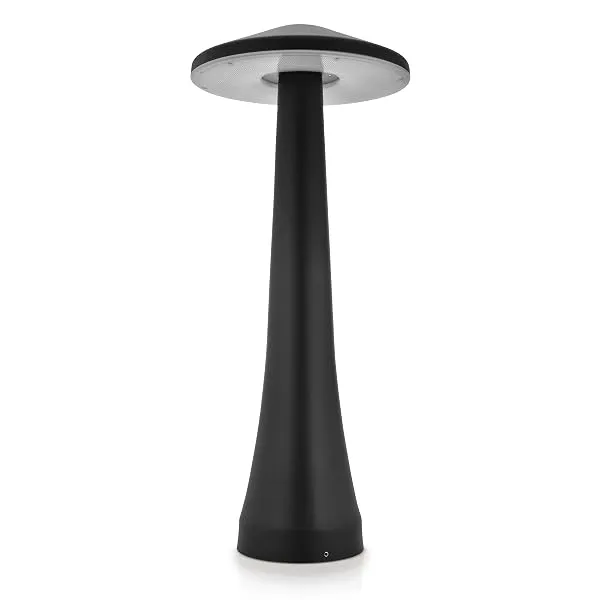 Jaquar 9W LED Mushroom Bollard Pathway Light pack of 1 – Outdoor Walkway, Driveway & Garden Lamp | Aluminium IP66 Waterproof Gate Pillar Floor Light for Lawn, Patio, Decoration | 1 — Linkbiz SmartDeal's