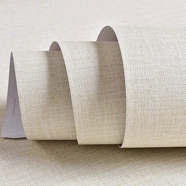 ELTON Cream Fabric Textured Self Adhesive Waterproof Wallpaper Furniture Film Contact Paper for Table top,Furniture, Almirah Doors and Other DIY, Renovation Project (45X 300 cm,) — Linkbiz SmartDeal's