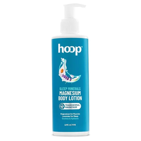 hoop Magnesium Body Lotion Sleep Minerals | Relax, Sleep Routine | 250ml | Lavender & Chamomile Oils — Linkbiz SmartDeal's