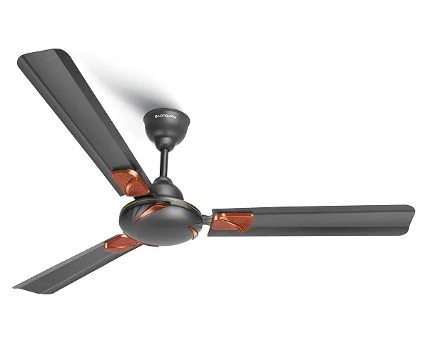 LONGWAY Creta P1 1200 mm/48 inch Ultra High Speed 3 Blade Anti-Dust Decorative Star Rated Ceiling Fan (Smoked Brown, Pack of 1) — Linkbiz SmartDeal's