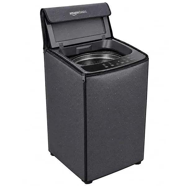 Amazon Basics Waterproof Top Load Fully Automatic Washing Machine Cover for 6 kg, 6.5 kg, 7kg & 7.5 kg (Grey) - 59 x 59 x 86 cms — Linkbiz SmartDeal's
