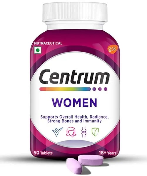 Centrum Women -Multivitamin Tablet for Women|With 23 Vital Nutrients including Zinc,Magnesium,Vitamin B,C,D, Calcium for Energy, Immunity,Radiance,Strong Bones and Overall Health|V — Linkbiz SmartDeal's