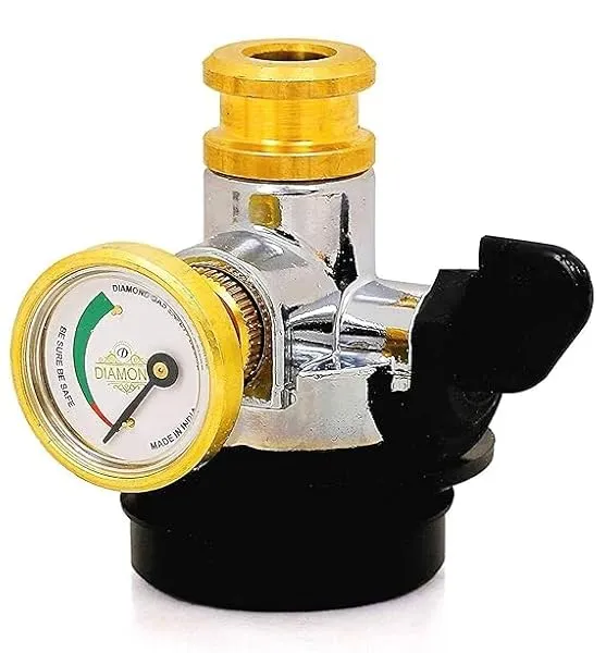 Danzo Diamond Gas Safety Device-Safe Gas Leakage Detector with Auto Cut Off Silver — Linkbiz SmartDeal's