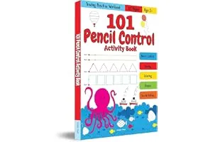 101 Pencil Control Activity Book For Kids | Tracing Practise Book | Age 2+ And Up | Writing Act — Linkbiz SmartDeal's