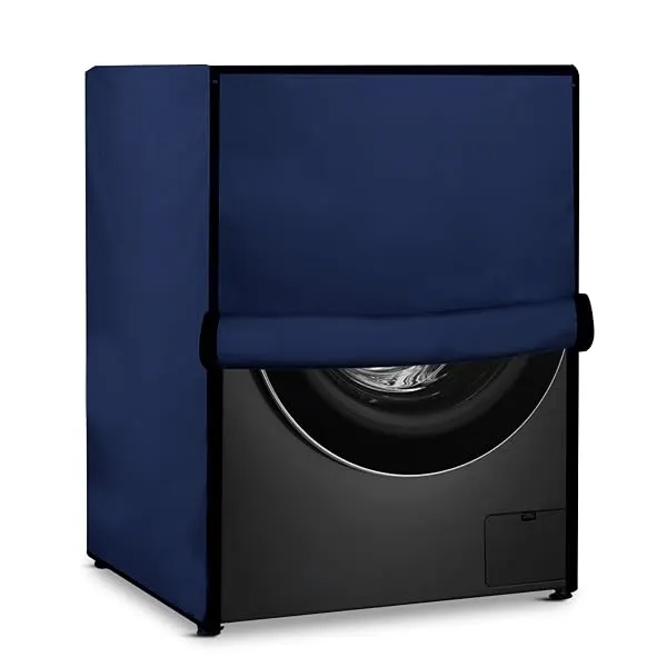 Robustt Front Load Fully Automatic Washing Machine Cover for 6 kg, 6.5 kg, 7kg & 7.5 kg (Navy Blue) | Waterproof & Dustproof Polyester Fabric with Zipper | Protection Cover | 59 x — Linkbiz SmartDeal's