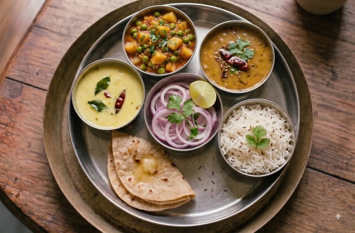 Regular Thali — Door To Door Food Delivery