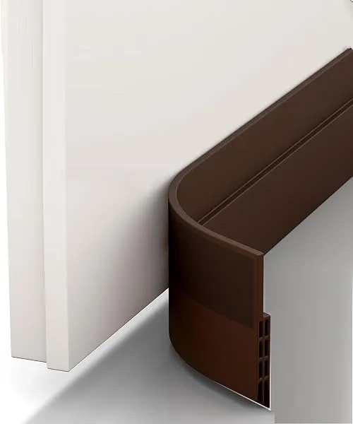 Nirency Door Bottom Seal Strip for Gaps, Waterproof, Dust & Insect Blocker for Door, Self Adhesive Guard for Wooden, Metal & Glass Doors (5 cm X 100 cm) (Brown) — Linkbiz SmartDeal's