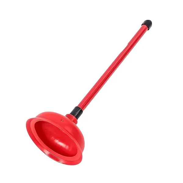 SVDK Toilet & Bathroom Sink Rubber Power Drain Cleaning Pump |6 x 44 cm Heavy-Duty Suction Cup Plunger for Wash Basin, Toilet & Floor Drain Cleaning (Pack of 1) — Linkbiz SmartDeal's
