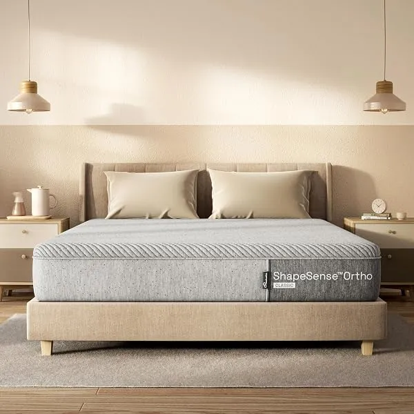 Wakefit ShapeSense Orthopedic Classic Memory Foam Mattress | 10 Years Warranty | Mattress King Bed, 6-Inch Bed Mattress, King Size (78x72x6 Inches, Medium Firm) — Linkbiz SmartDeal's