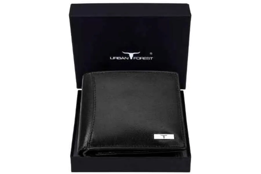 URBAN FOREST Oliver Aniline Black Leather Wallet for Men — Linkbiz SmartDeal's
