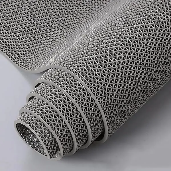 Prisha Cart Anti Skid & Multipurpose Rubber Bathroom Mat/Shower Mat/Carpet/Rugs/Rainmat/Swimming Pool Mat| (Grey, 2X3 Feet) — Linkbiz SmartDeal's