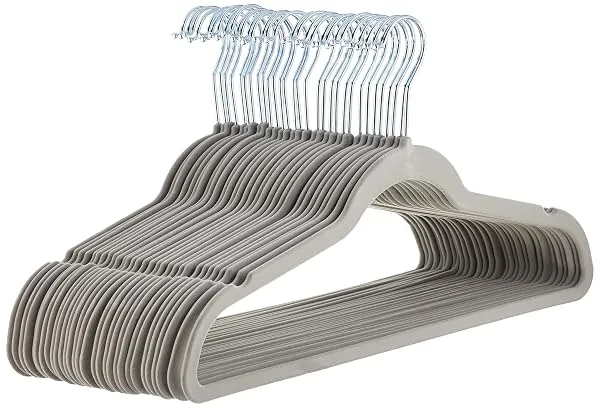 AmazonBasics Velvet Suit Hangers - 30-Pack, Grey — Linkbiz SmartDeal's