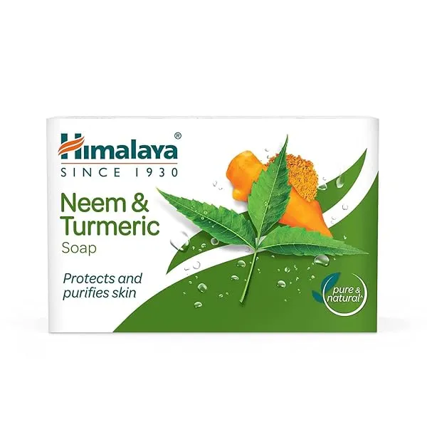 Himalaya Herbals Protecting Neem and Turmeric Soap, 75g — Linkbiz SmartDeal's