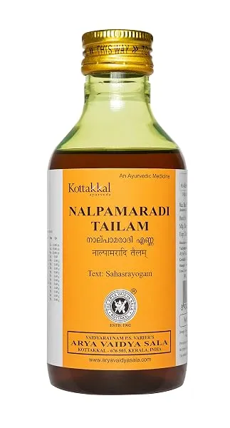 Kottakkal ayurveda Nalpamaradi Tailam - Oil, 200 Ml, For Hair & Skin (Pack Of 1) — Linkbiz SmartDeal's