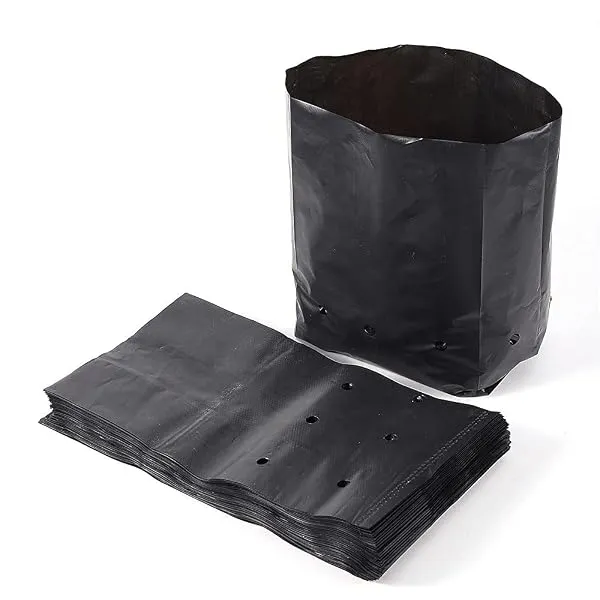 Go Garden Plastic UV Protected Poly Grow Nursery Plant Bags | Plant Bags for Home Garden |(Black, 5 X 7 inch) -100 Qty — Linkbiz SmartDeal's