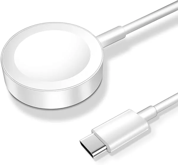 Thunder eagle for Apple Watch Charger Cable, 3FT USB C to Magnetic Wireless Fast i-Watch Charging Cord [Portable], Compatible with Watch Series Ultra/9/8/7/6/SE/SE2/5/4/3/2 (White1 — Linkbiz SmartDeal's