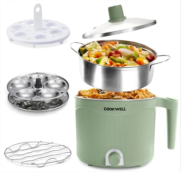 Cookwell Multipurpose Cook Kettle With 1.5L Steel Inner Pot (600W) — Linkbiz SmartDeal's