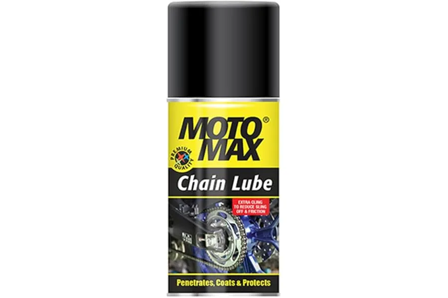 Motomax Chain Lube Aerosol Spray 100 ml |Provides Lubrication and corrosion protection of Chain — Linkbiz SmartDeal's