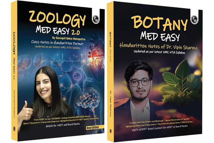 PW Med Easy Zoology 2.0 and Botany Handwritten Notes Combo Set of 2 Books For NEET and Board Ex — Linkbiz SmartDeal's