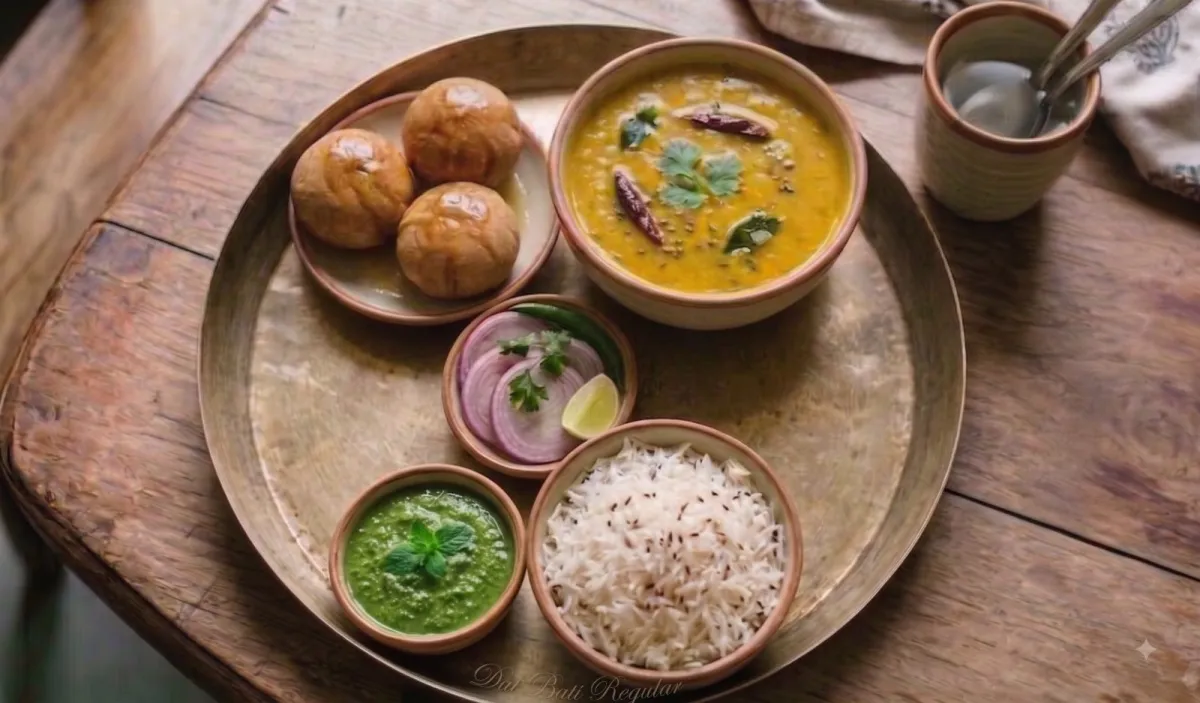 Dal Bati Thali - Basic