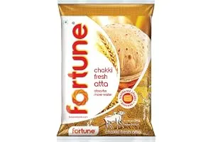 Fortune Chakki Fresh Atta, 5 kg, 100% Atta 0% Maida — Linkbiz SmartDeal's